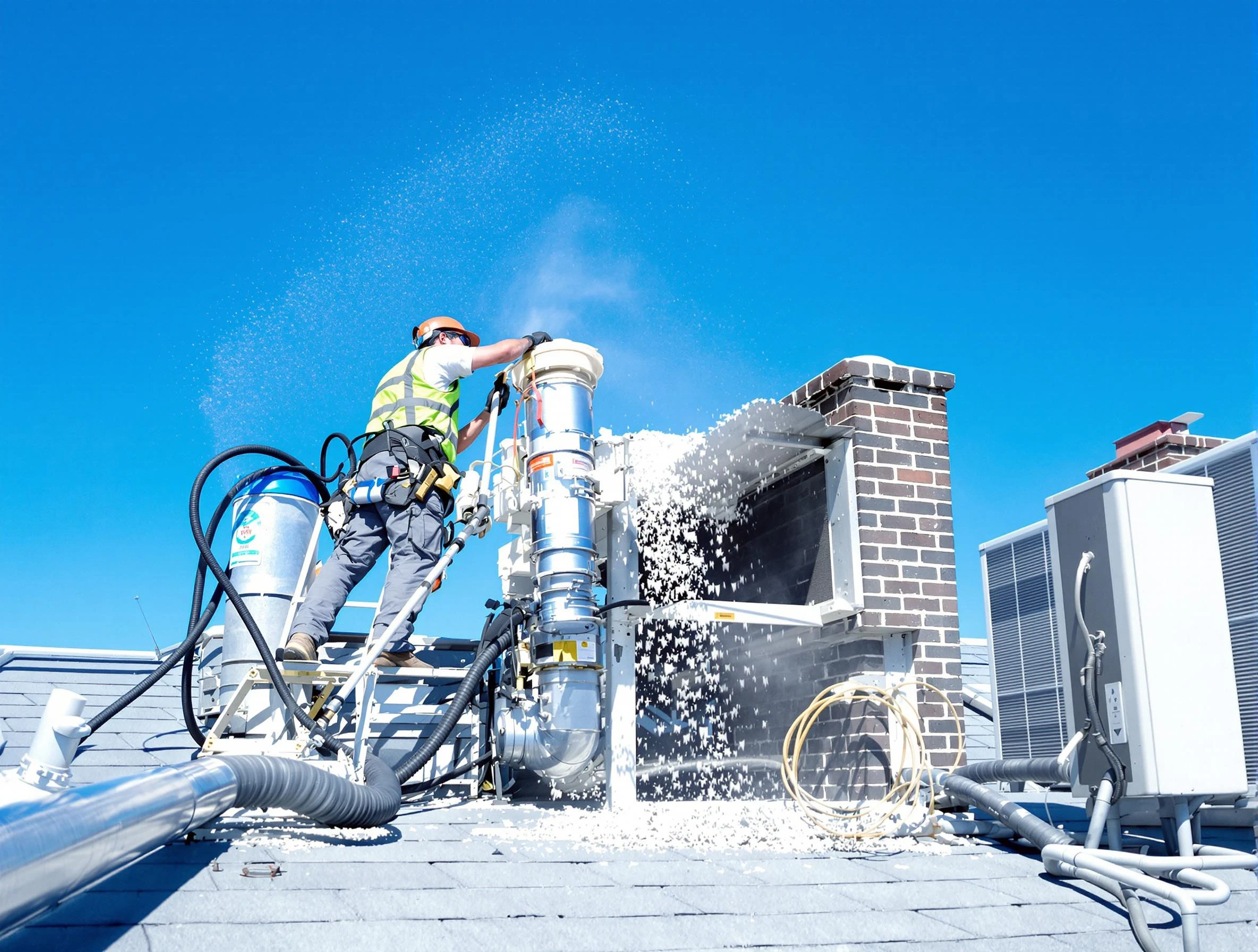 Expert roof dryer vent cleaning by Hemet Dryer Vent Cleaning in Hemet